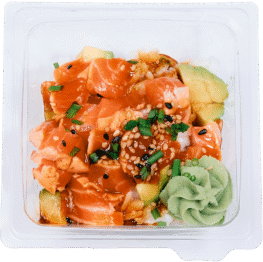 Flambierter Lachs Cup