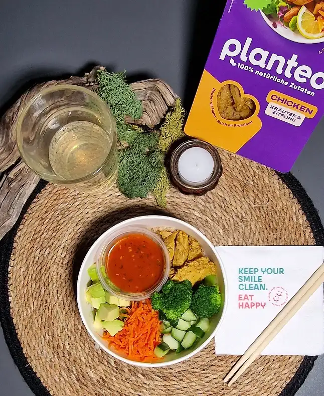 EatHappy bietet mit der planted Bowl eine frische und pflanzliche Alternative voller Geschmack